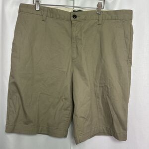 NWT Dockers Khaki Perfect Shorts Men’s 38 Cotton Side Seam Pocket 10.5 Inseam